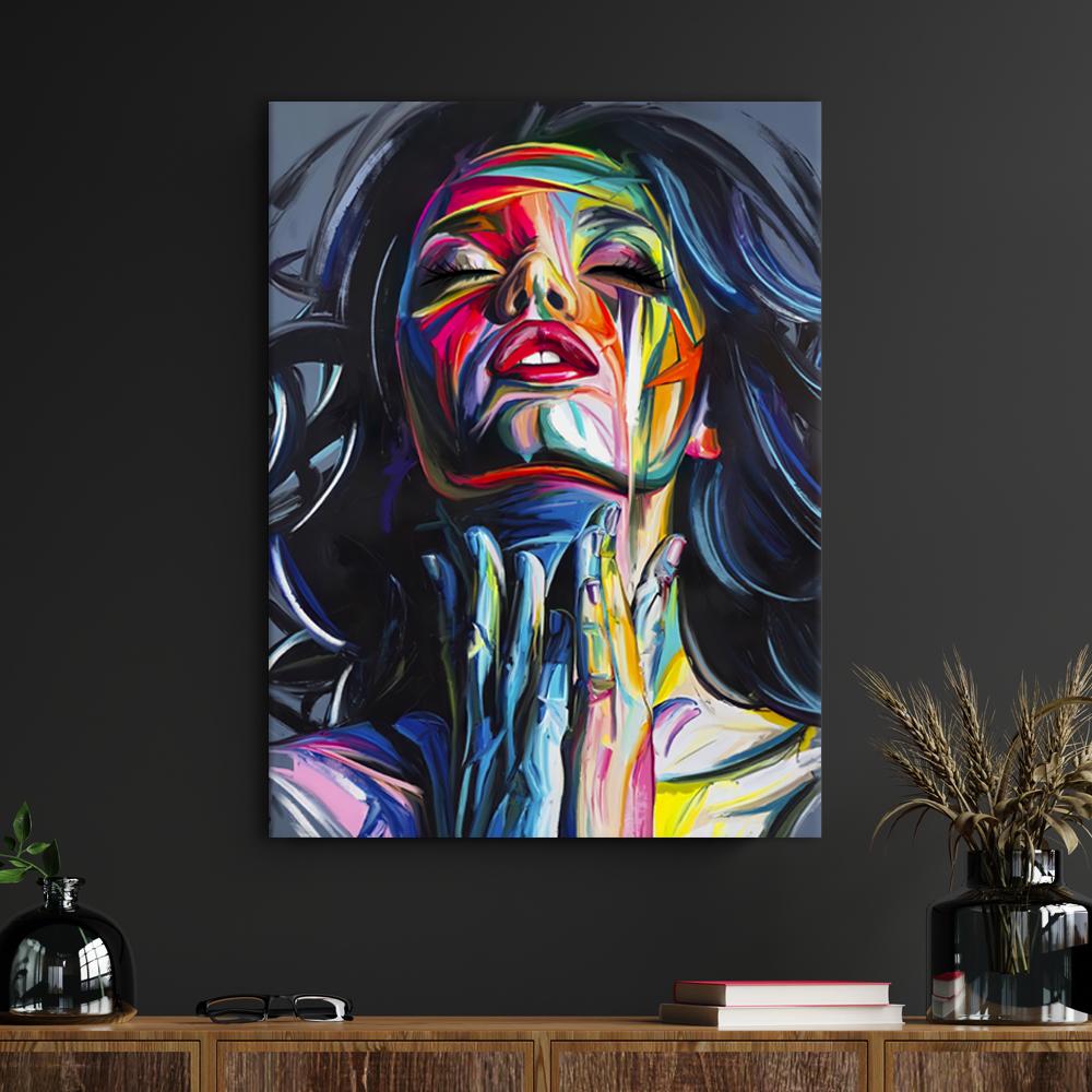 Passionate Girl Canvas