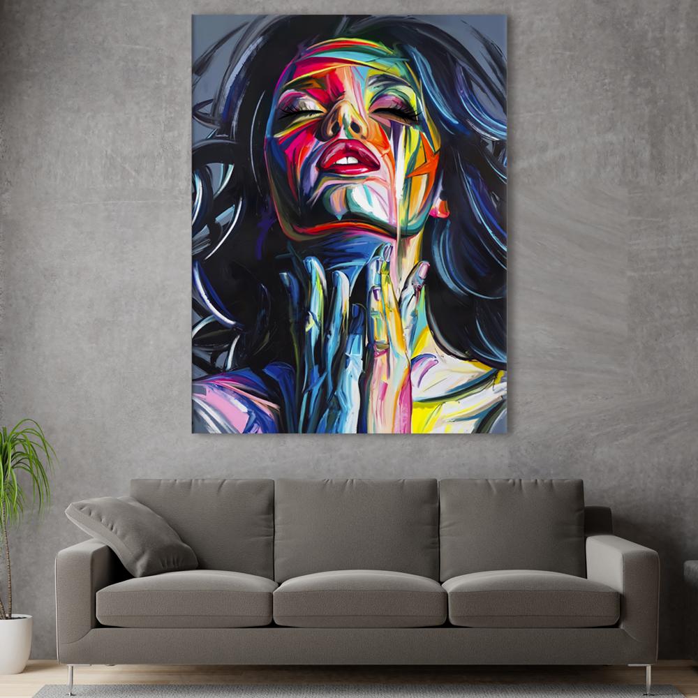 Passionate Girl Canvas