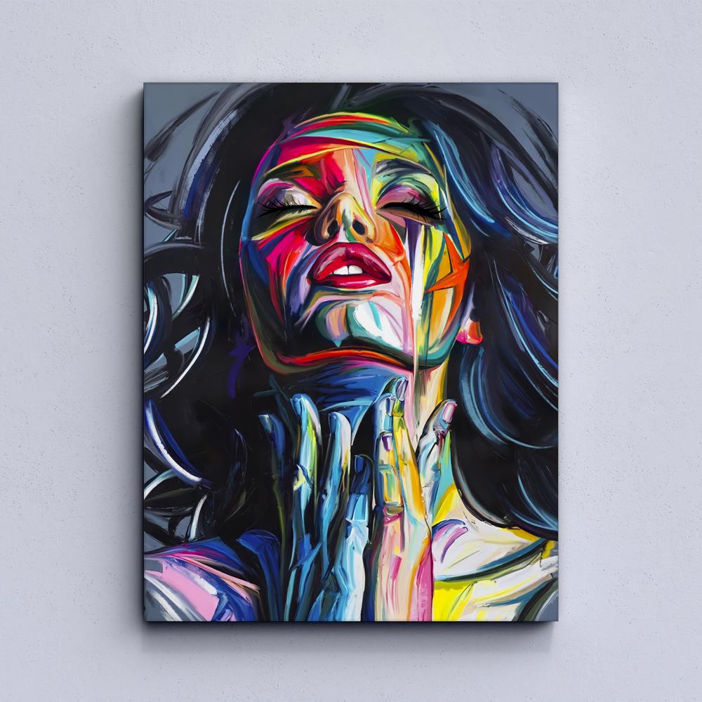 Passionate Girl Canvas