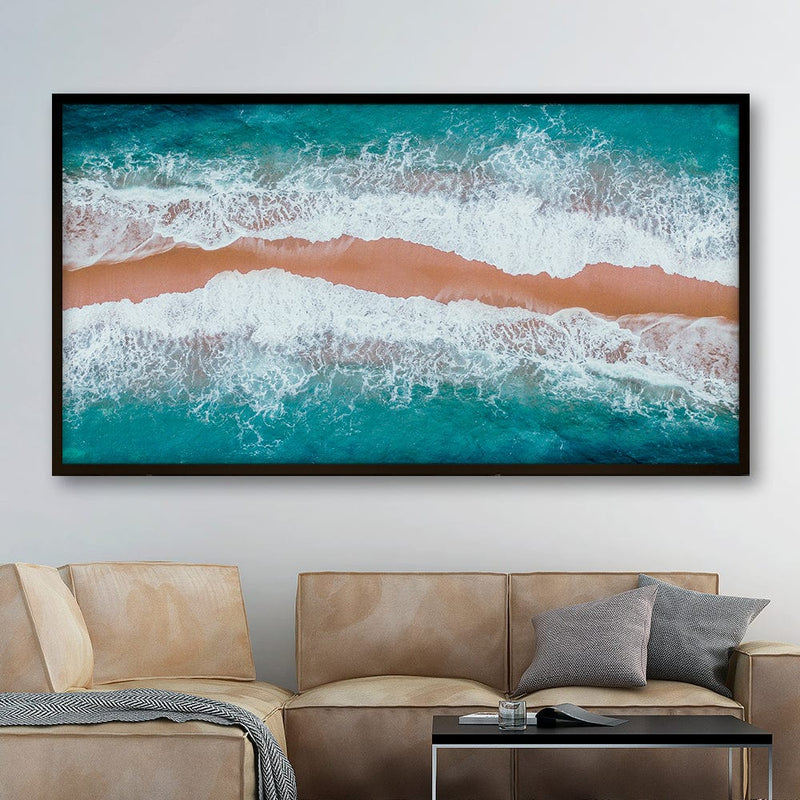 Sand and Sea Canvas
