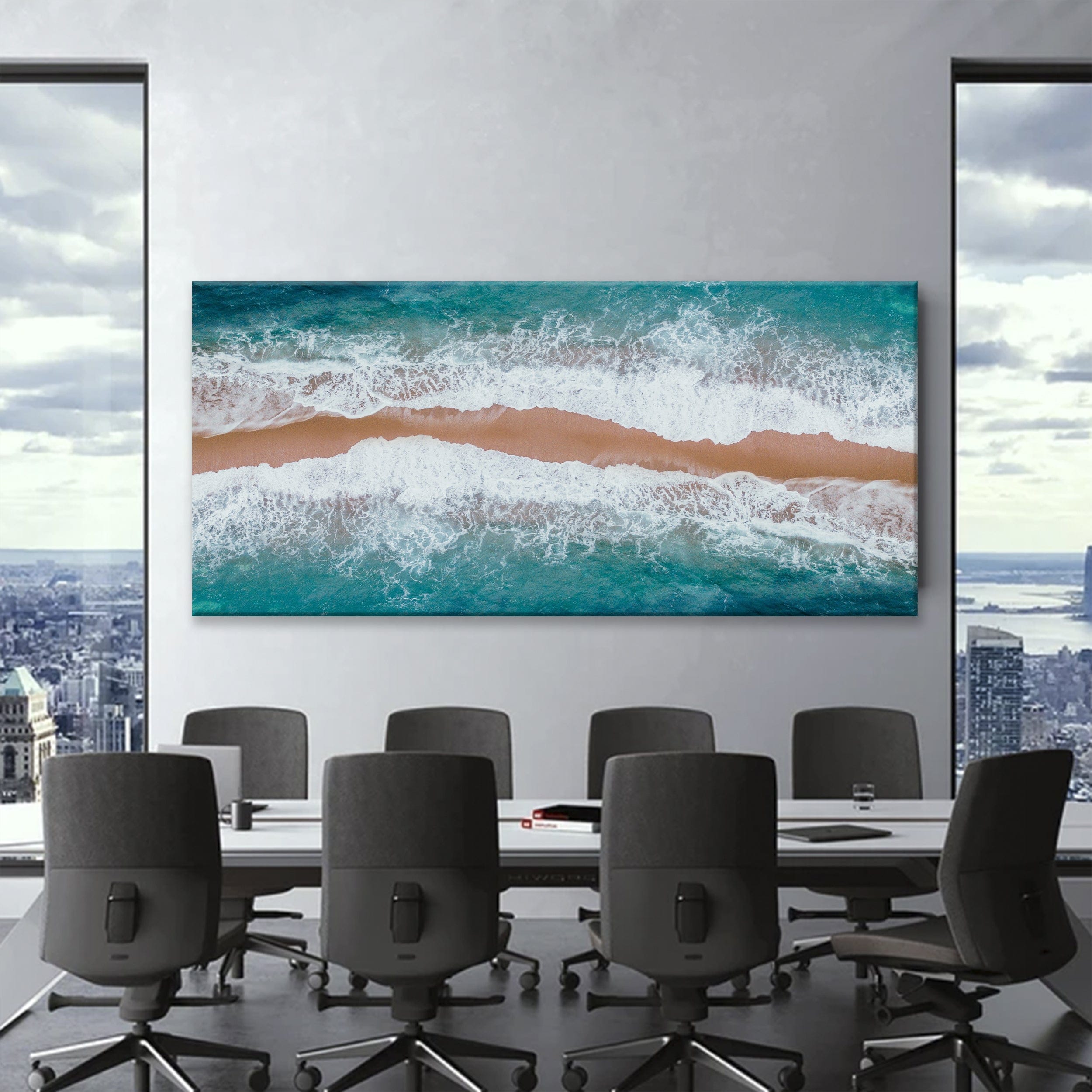 Sand and Sea Canvas