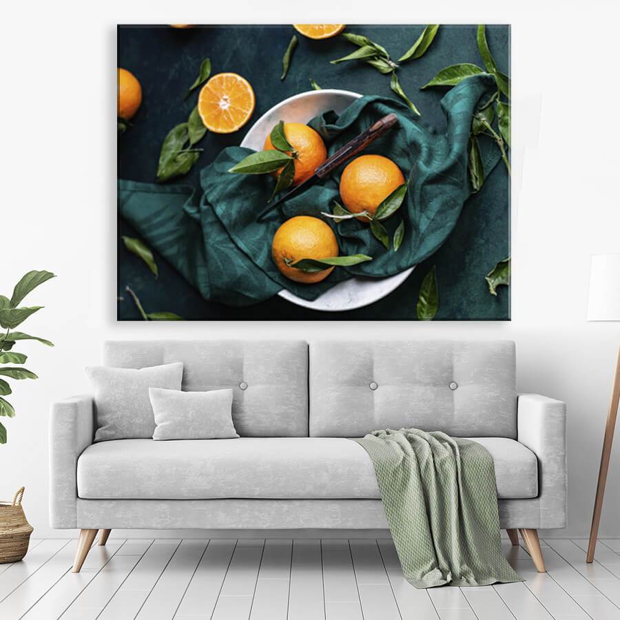 Orange Four Canvas