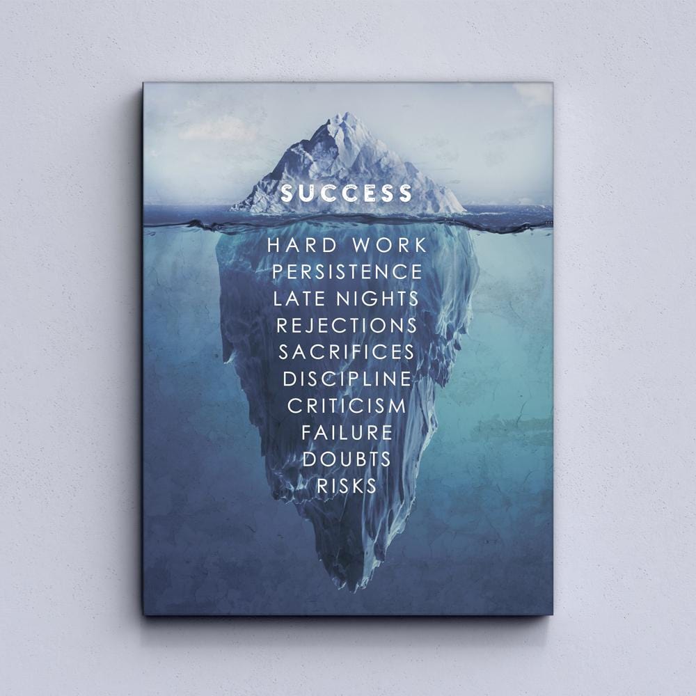 Success Iceberg Canvas