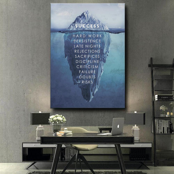 Success Iceberg Canvas